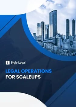 Bigle Legal scaleups ebook cover