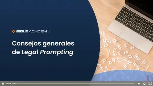 Consejos generales de Legal Prompting