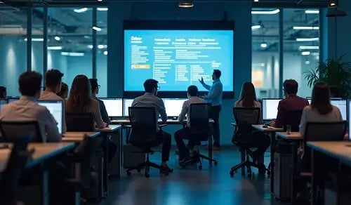 Equipo legal recibe una formación sobre legal prompting. Artículo de Bigle sobre IA jurídica.