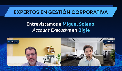 Miguel Solano y Beñat Huartemendia durante la entrevista con Bigle CLM.